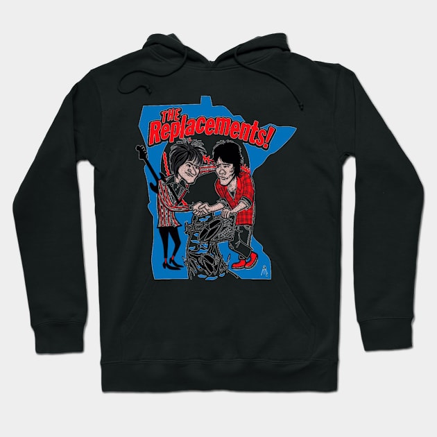 THE REPLACEMENTS BAND Hoodie by Kurasaki